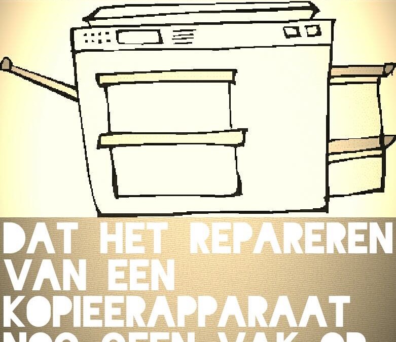 leRAAR: Dat het repareren van kopieerapparaten nog geen vak op de pabo is...