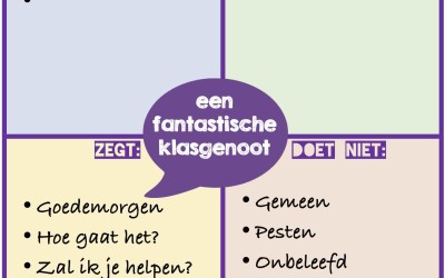 Startactiviteit: Een fantastische klasgenoot!