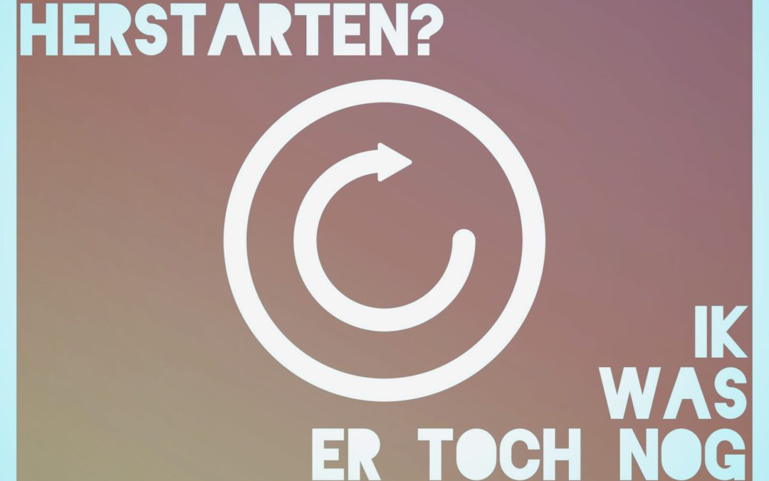 Uh... Kunnen we de vakantie even herstarten? Ik was er toch nog niet helemaal klaar voor!