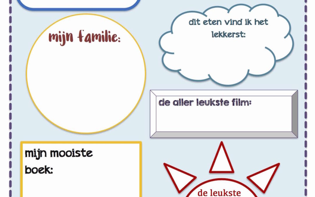 Vriendenboekje maken: Download het vriendenboekje. Het vriendenboekje is goed te gebruiken als afscheidscadeau voor een leerling of leerkracht.