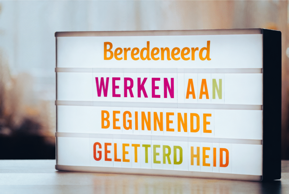 Cursus Beredeneerd werken aan beginnende geletterdheid