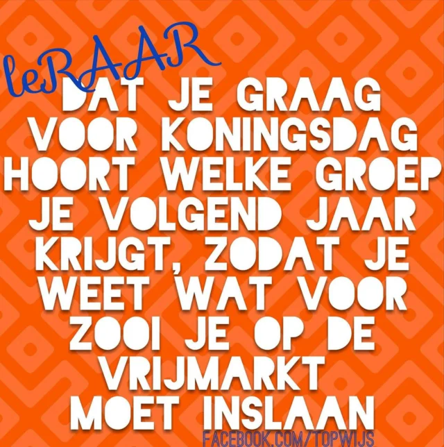 Veel plezier dit weekend! Ga je zooi verzamelen? Wat hoop je te scoren vandaag?
#koningsdag #koningsdag2025 #vrijmarkt #kleuterwereld #meester #juf #onderwijs